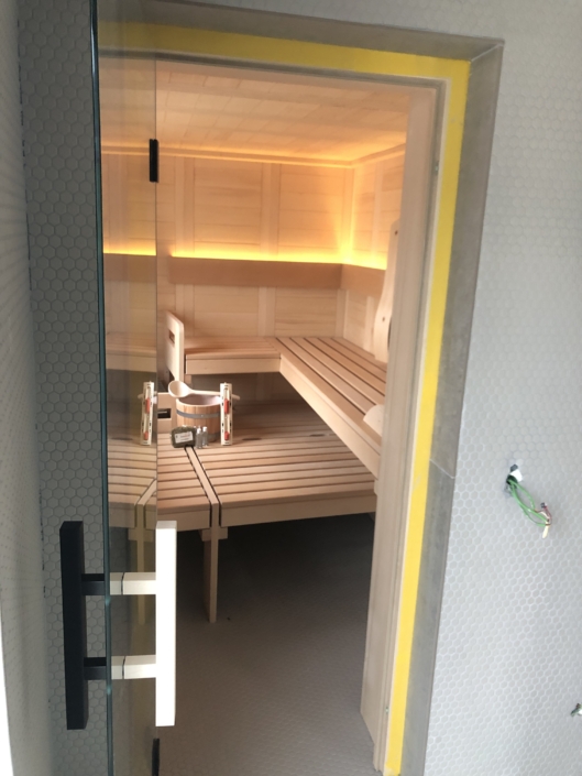 Einbau-Sauna