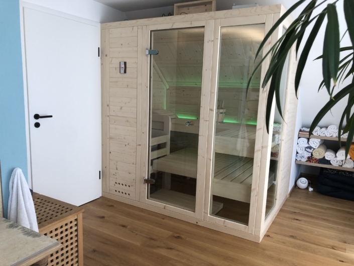 Massivholz-Sauna, Reinbold Sauna